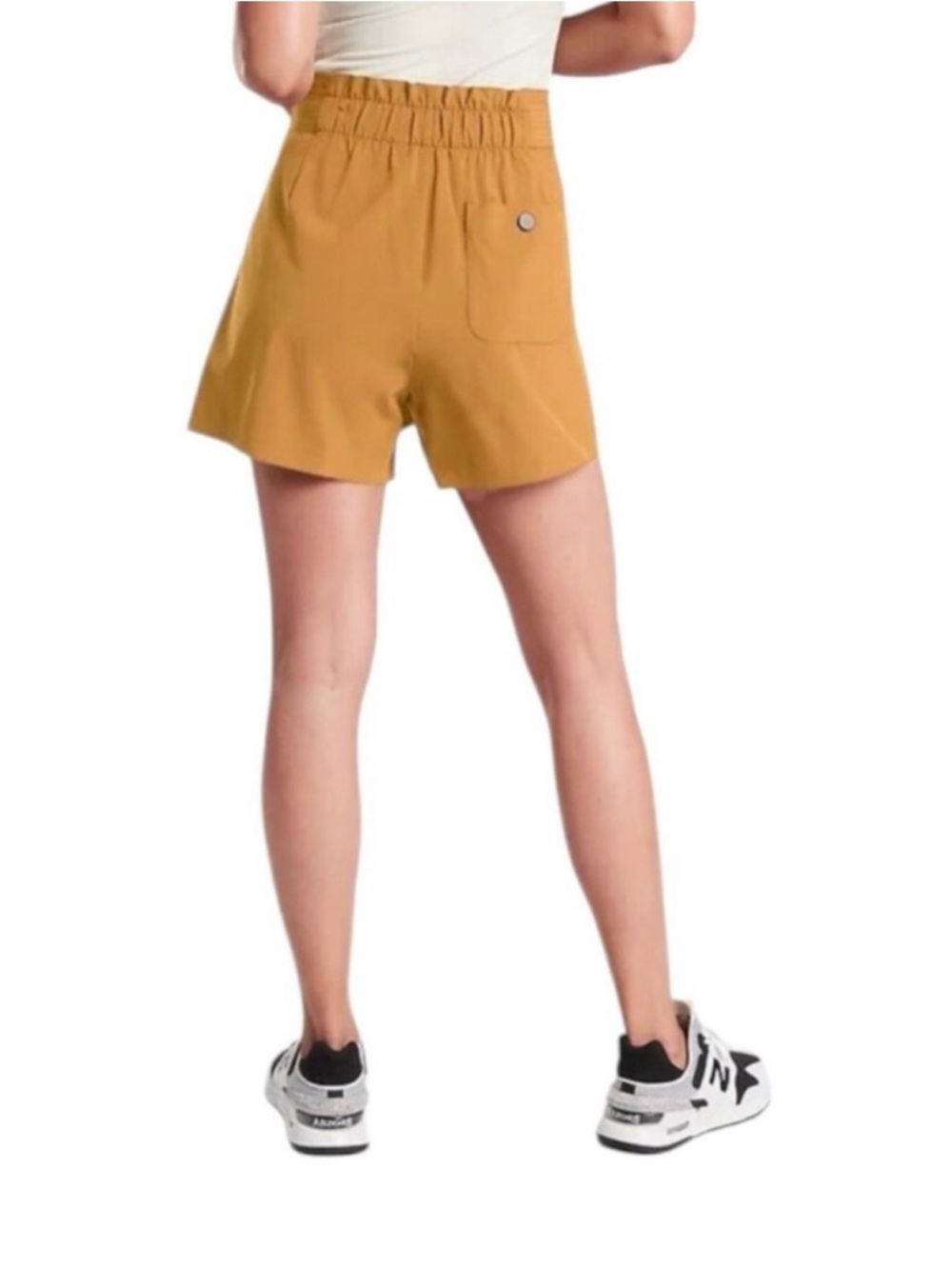 Athleta Skyline Short II Tuscan Gold Utility Travel Sz 6